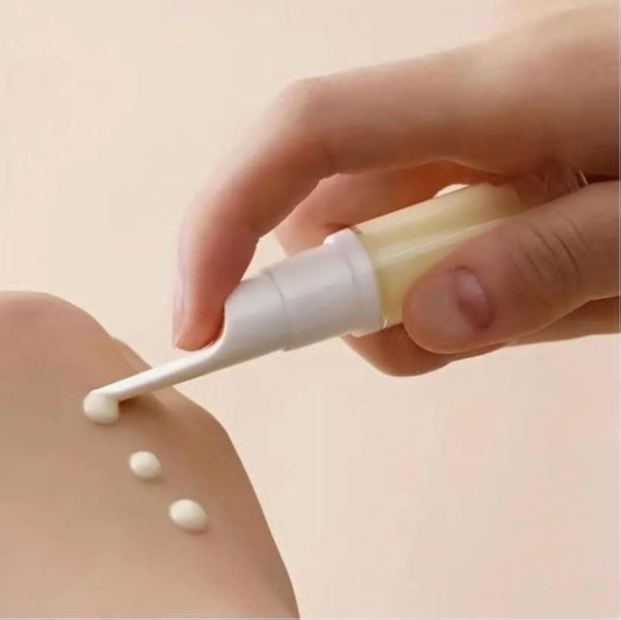 Travel Press Pump Bottle, Vacuum Foundation Makeup Lotion Dispenser